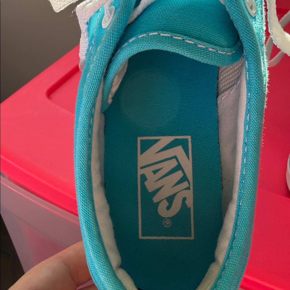 Vans Bright Blue Sneakers - Picture 6 of 7